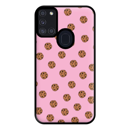 Cookies - Biscuits Patterns Phone Case for Galaxy A21s