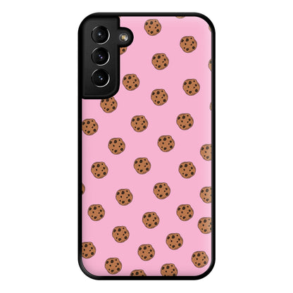 Cookies - Biscuits Patterns Phone Case for Galaxy S21 Plus