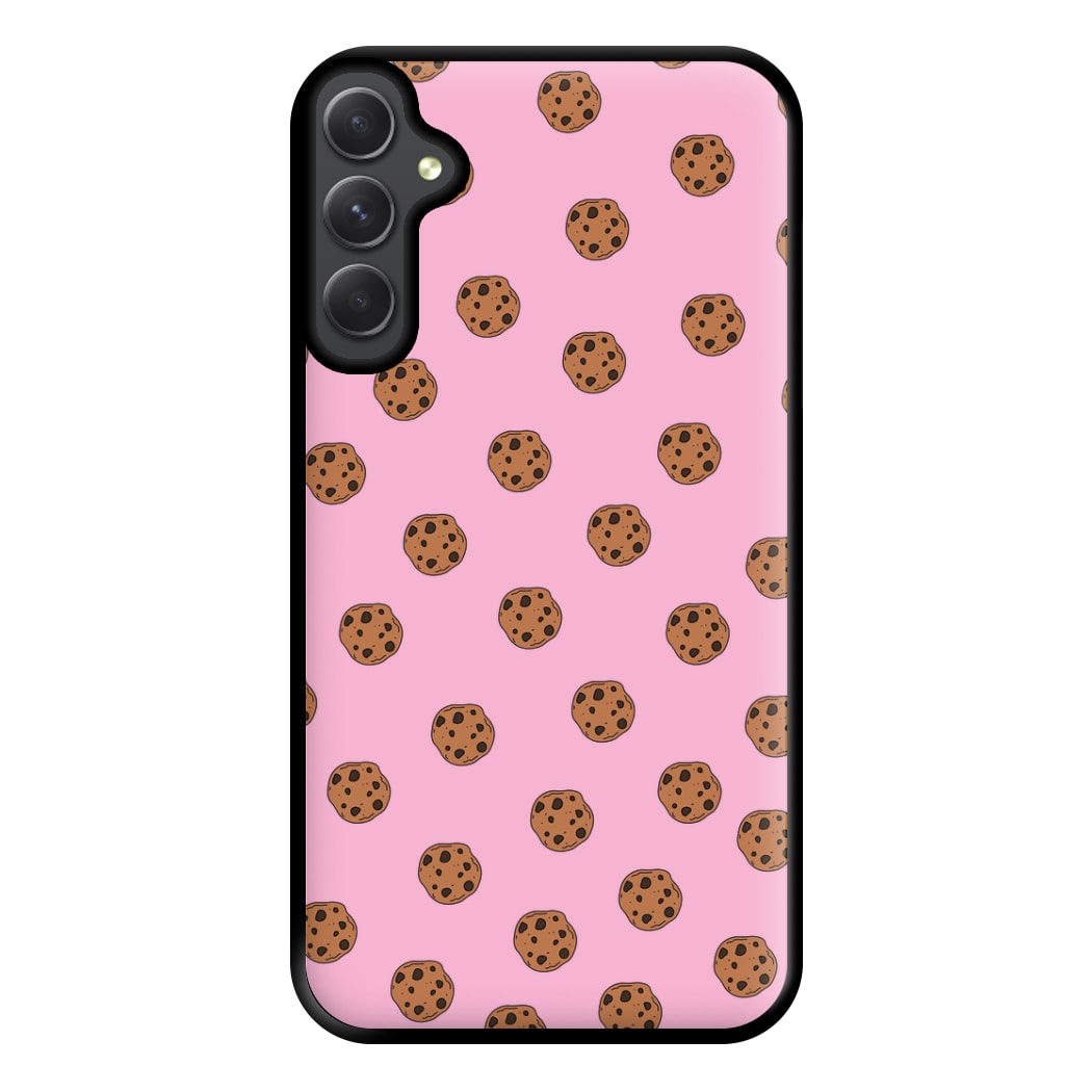 Cookies - Biscuits Patterns Phone Case for Galaxy A34