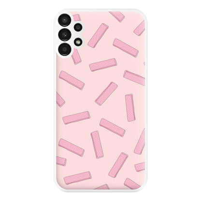 Pink Waffers - Biscuits Patterns Phone Case for Galaxy A13