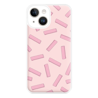 Pink Waffers - Biscuits Patterns Phone Case for iPhone 14