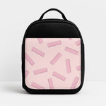 Pink Waffers - Biscuits Patterns Insulated Lunchbox