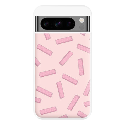 Pink Waffers - Biscuits Patterns Phone Case for Google Pixel 8 Pro