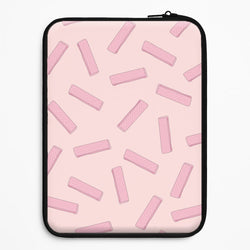 Pink Waffers - Biscuits Patterns Universal Laptop Sleeve