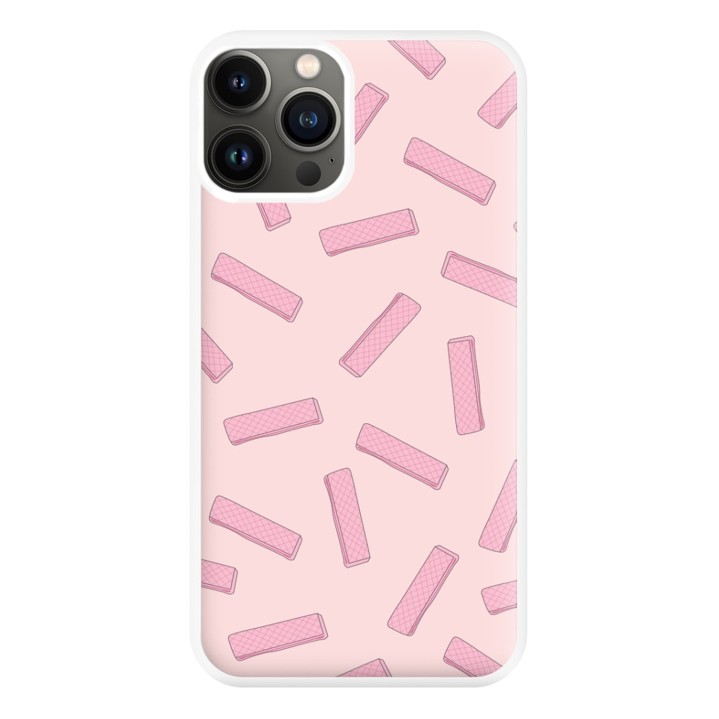 Pink Waffers - Biscuits Patterns Phone Case for iPhone 11 Pro Max