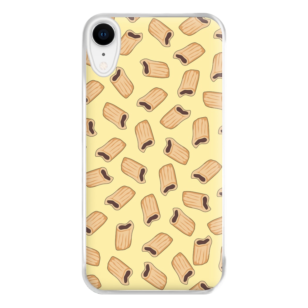 Fig Rolls - Biscuits Patterns Phone Case for iPhone XR