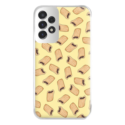 Fig Rolls - Biscuits Patterns Phone Case for Galaxy A53