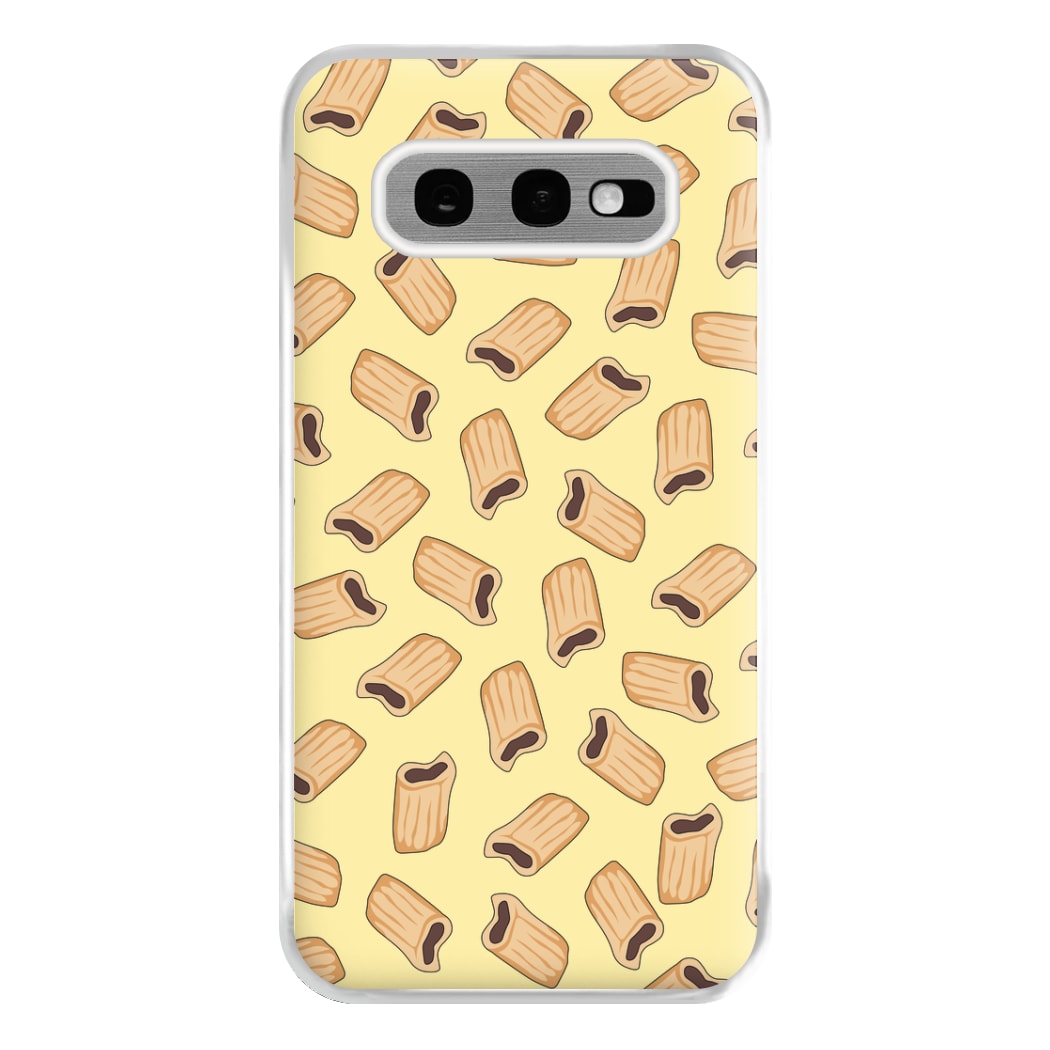 Fig Rolls - Biscuits Patterns Phone Case for Galaxy S10e