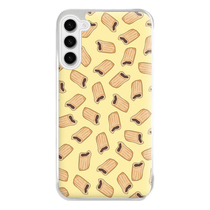 Fig Rolls - Biscuits Patterns Phone Case for Galaxy S23FE