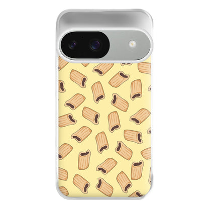 Fig Rolls - Biscuits Patterns Phone Case for Google Pixel 9 / 9 Pro