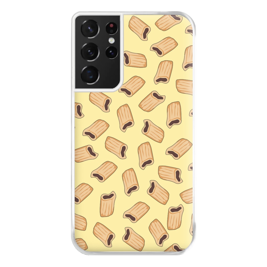 Fig Rolls - Biscuits Patterns Phone Case for Galaxy S21 Ultra