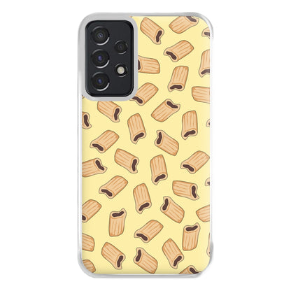 Fig Rolls - Biscuits Patterns Phone Case for Galaxy A52 / A52s