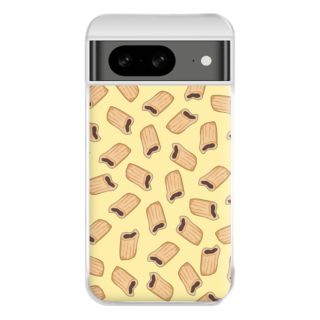 Fig Rolls - Biscuits Patterns Phone Case for Google Pixel 8