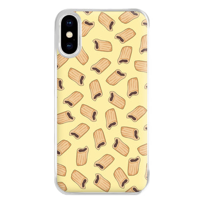 Fig Rolls - Biscuits Patterns Phone Case for iPhone XS Max