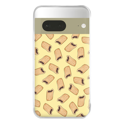 Fig Rolls - Biscuits Patterns Phone Case for Google Pixel 7a