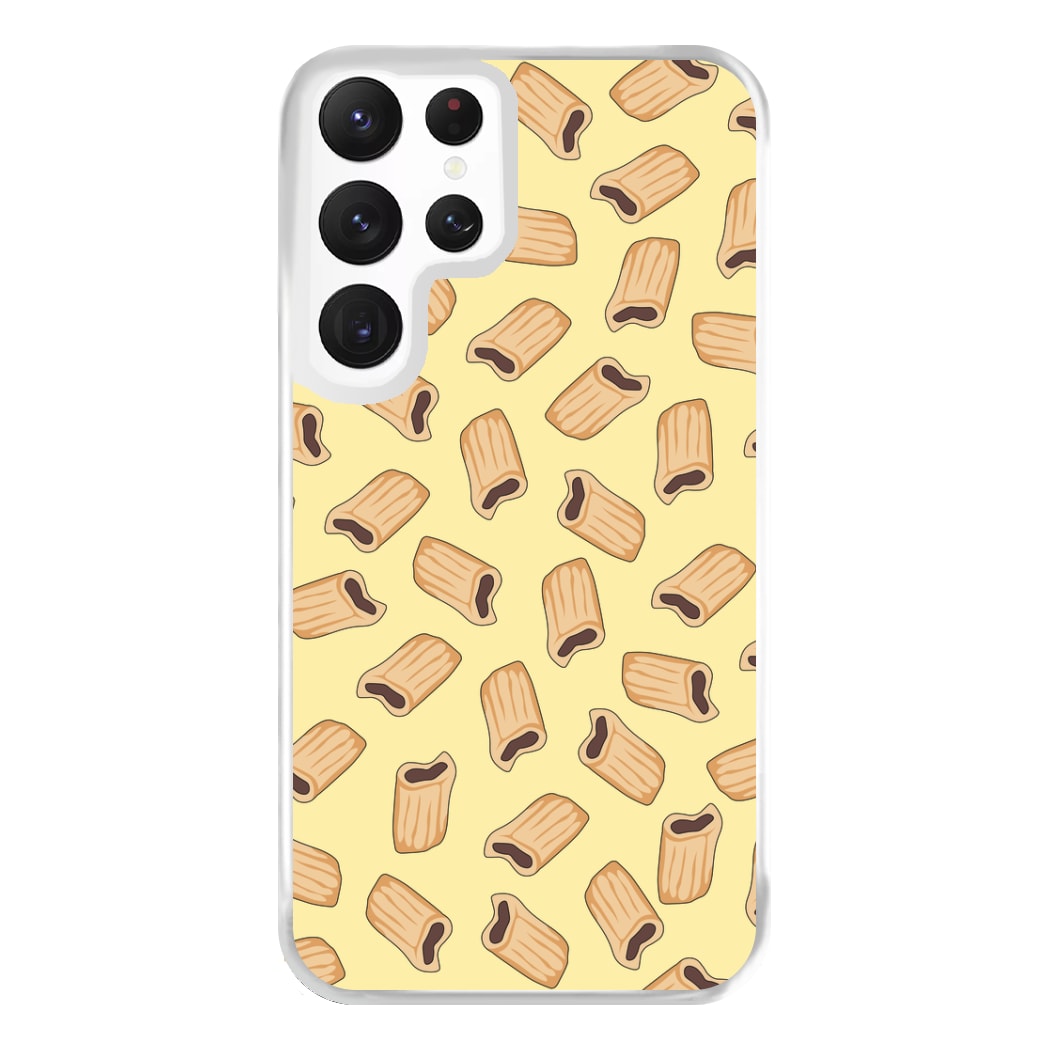 Fig Rolls - Biscuits Patterns Phone Case for Galaxy S22 Ultra