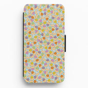 Iced Gems - Biscuits Patterns Flip / Wallet Phone Case 3