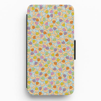 Iced Gems - Biscuits Patterns Flip / Wallet Phone Case