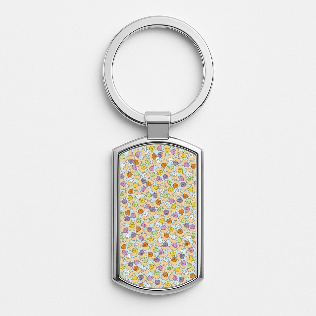 Iced Gems - Biscuits Patterns Luxury Keyring