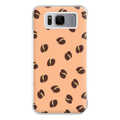 Jaffa Cakes - Biscuits Patterns Phone Case for Galaxy S8 Plus