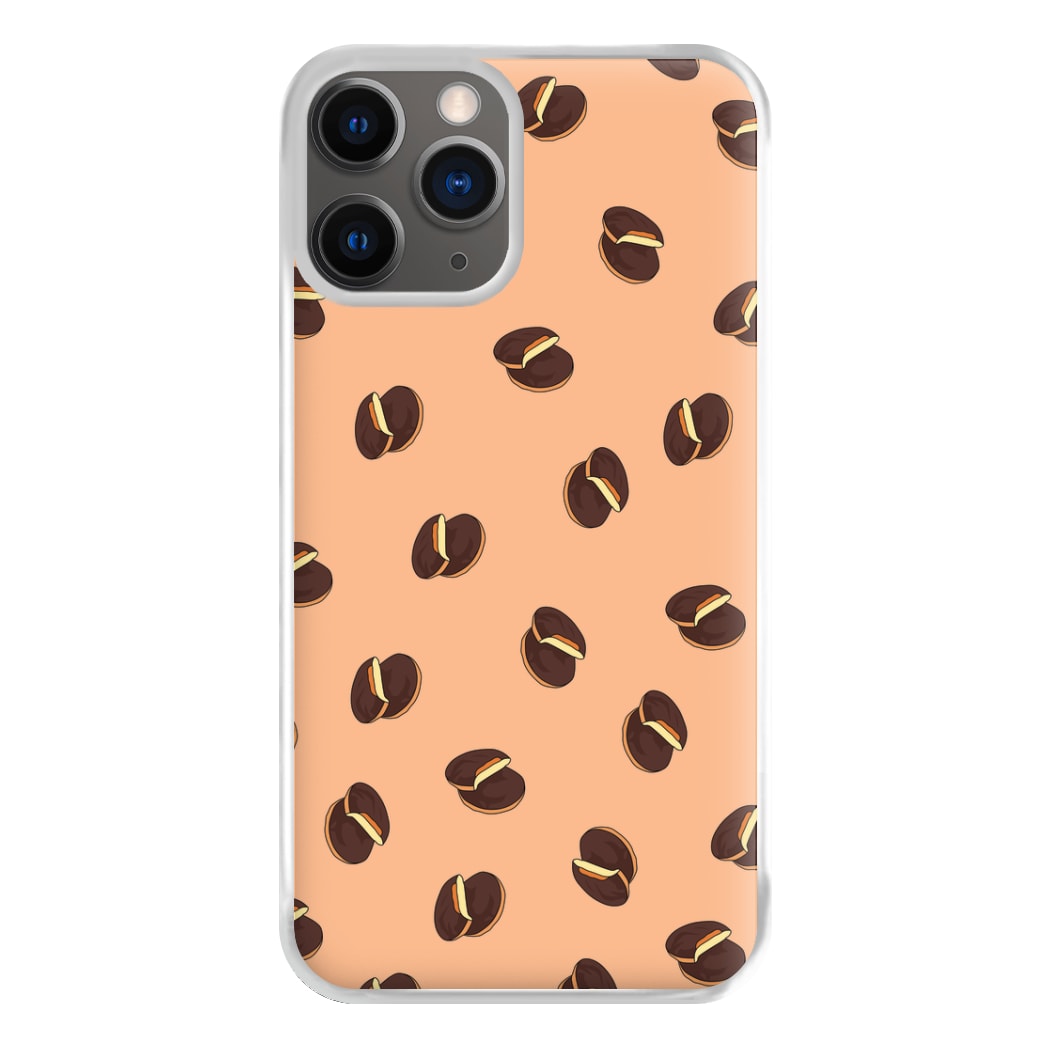 Jaffa Cakes - Biscuits Patterns Phone Case for iPhone 12 Pro Max