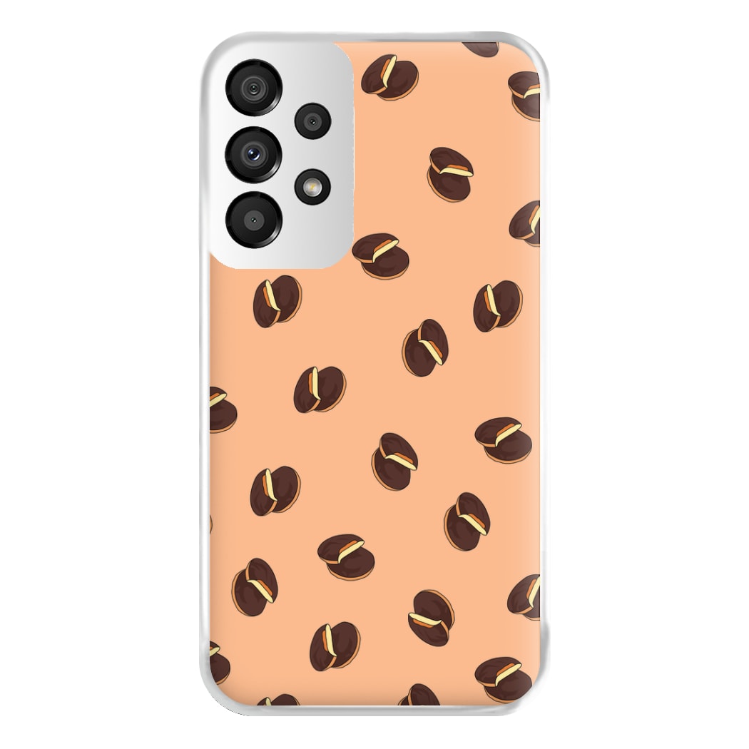 Jaffa Cakes - Biscuits Patterns Phone Case for Galaxy A33