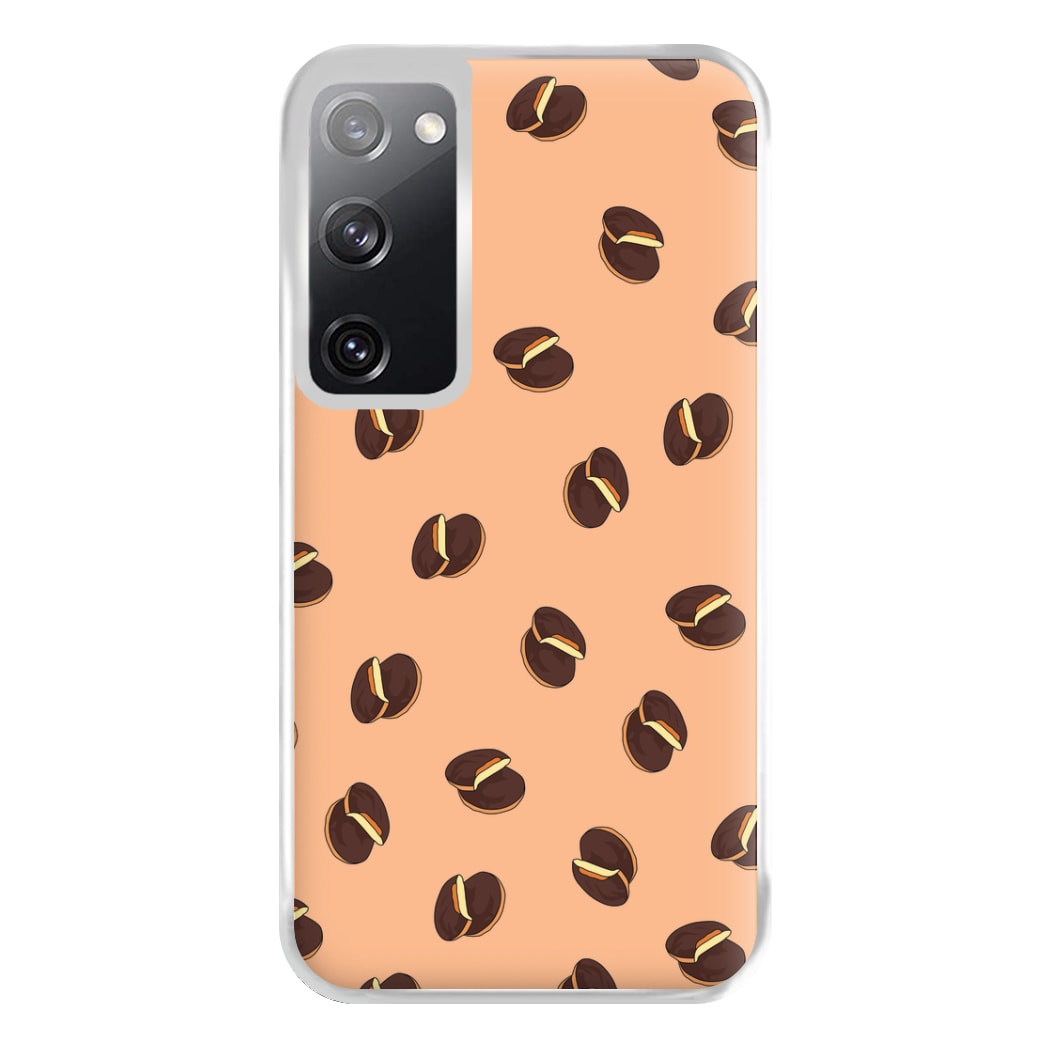 Jaffa Cakes - Biscuits Patterns Phone Case for Galaxy S20