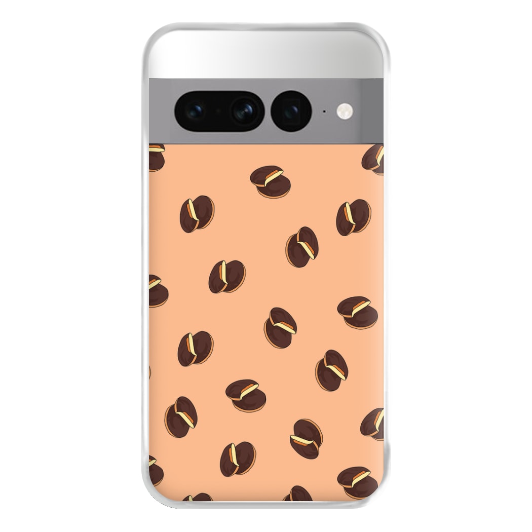 Jaffa Cakes - Biscuits Patterns Phone Case for Google Pixel 7 Pro