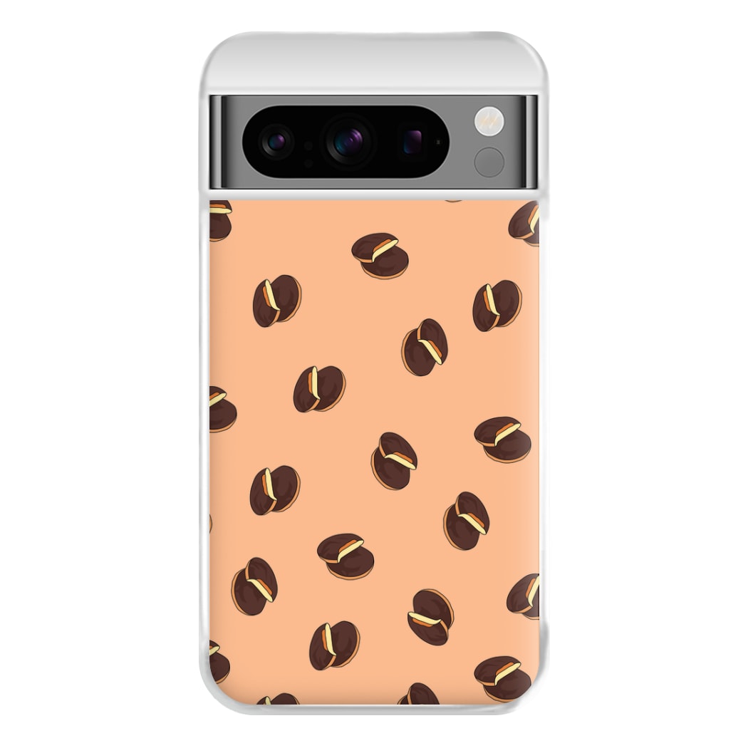 Jaffa Cakes - Biscuits Patterns Phone Case for Google Pixel 8 Pro