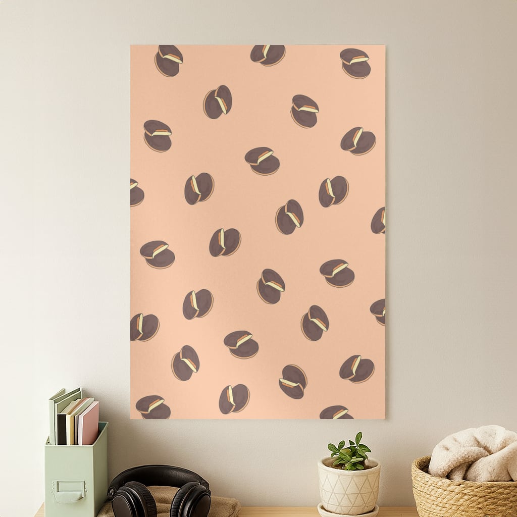 Jaffa Cakes - Biscuits Patterns Poster