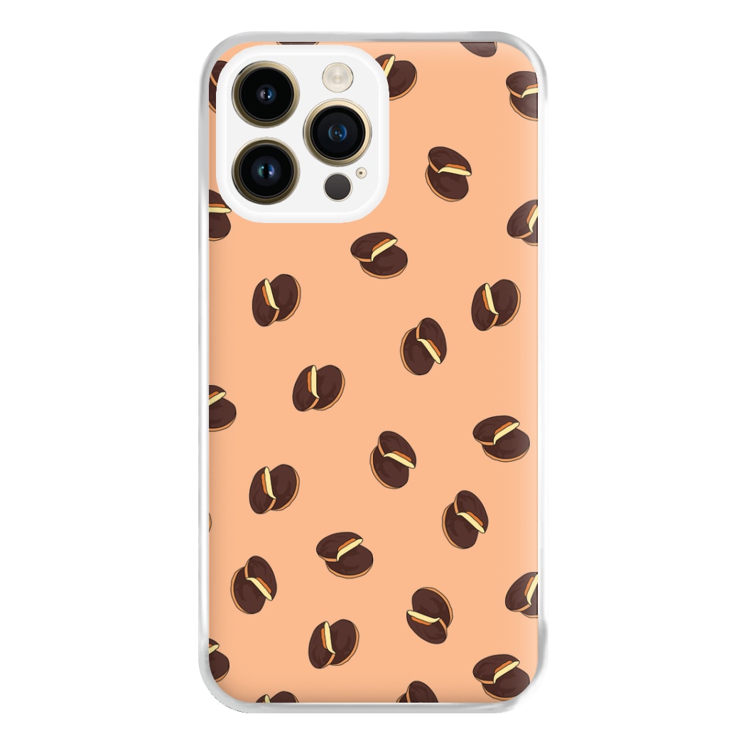 Jaffa Cakes - Biscuits Patterns Phone Case for iPhone 14 Pro Max