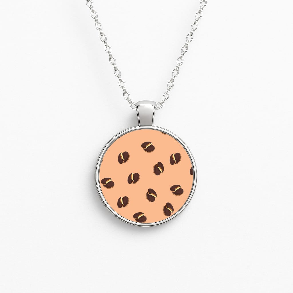 Jaffa Cakes - Biscuits Patterns Necklace