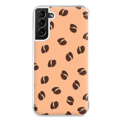 Jaffa Cakes - Biscuits Patterns Phone Case for Galaxy S21 Plus