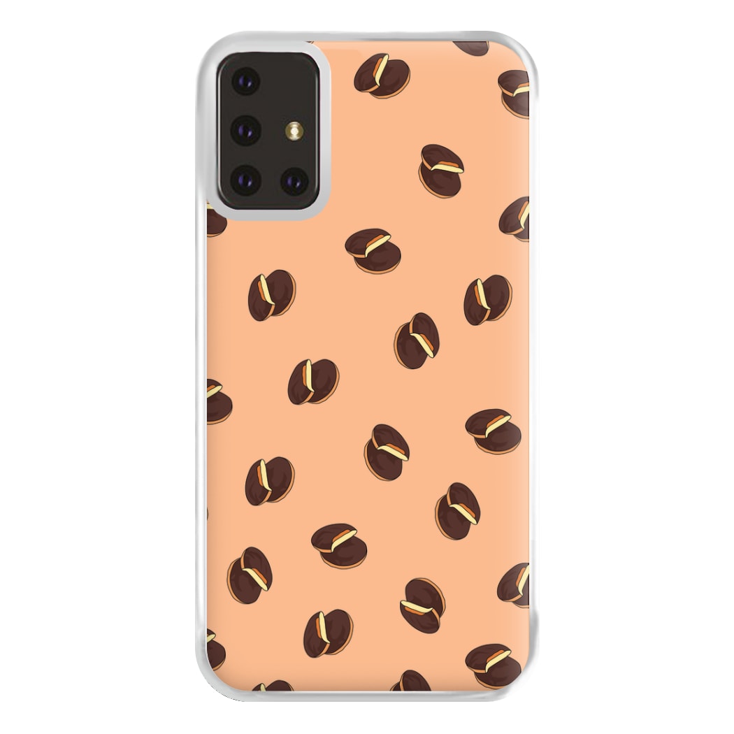 Jaffa Cakes - Biscuits Patterns Phone Case for Galaxy A71