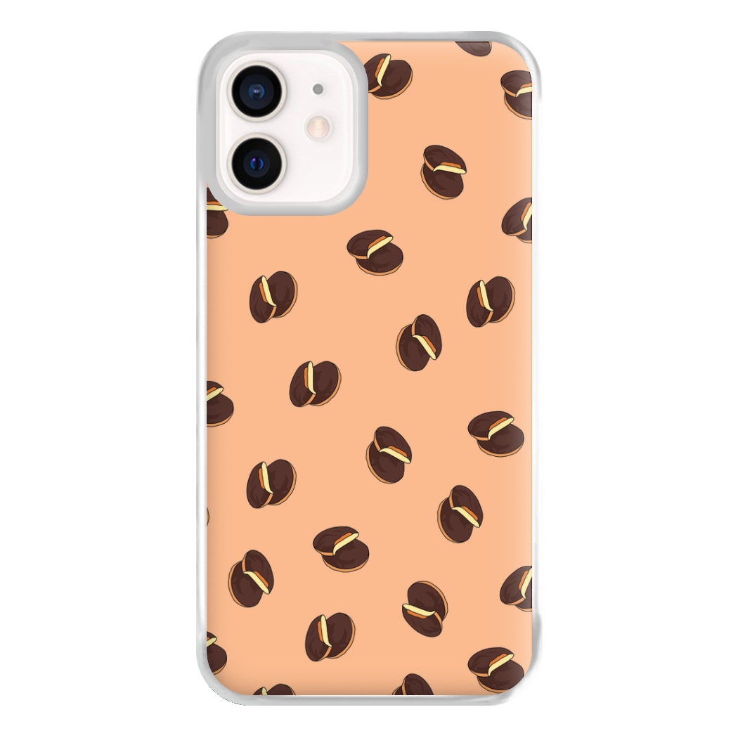 Jaffa Cakes - Biscuits Patterns Phone Case for iPhone 12 Mini