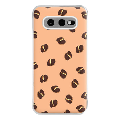 Jaffa Cakes - Biscuits Patterns Phone Case for Galaxy S10e