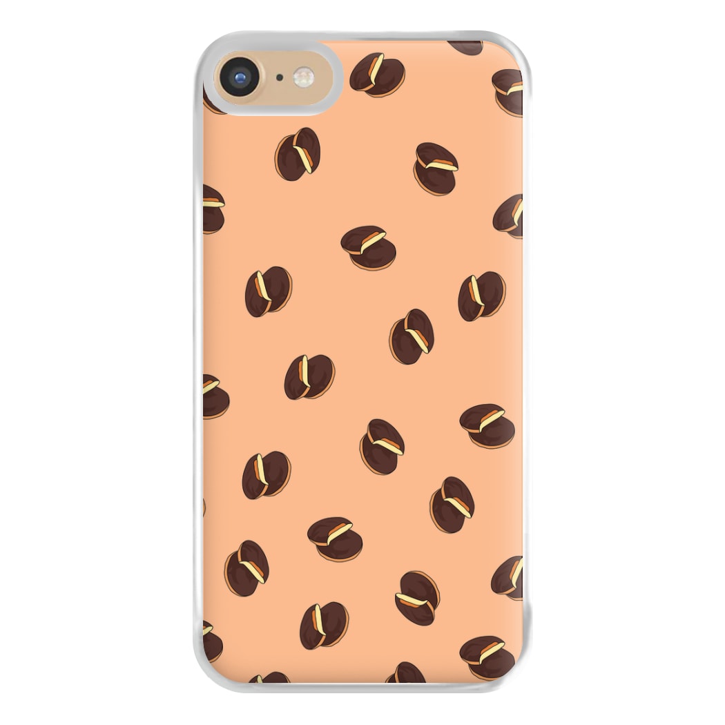 Jaffa Cakes - Biscuits Patterns Phone Case for iPhone 6 / 7 / 8 / SE