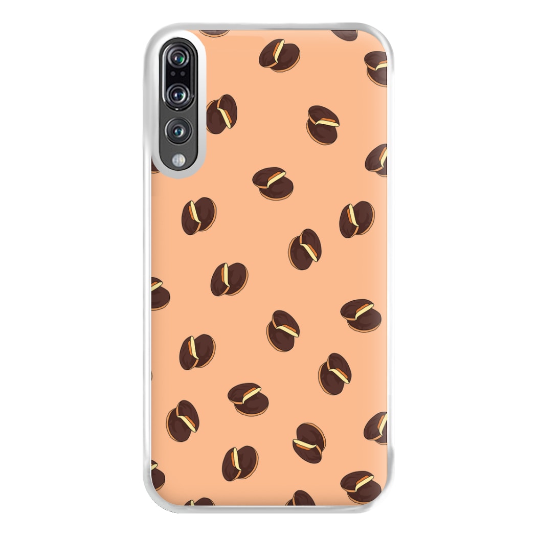 Jaffa Cakes - Biscuits Patterns Phone Case for Huawei P20 Pro