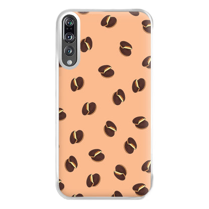 Jaffa Cakes - Biscuits Patterns Phone Case for Huawei P20 Pro