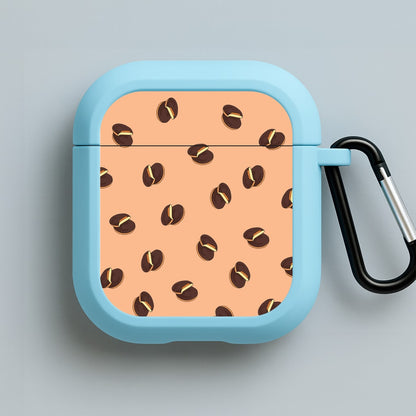 Jaffa Cakes - Biscuits Patterns Blue AirPods Case