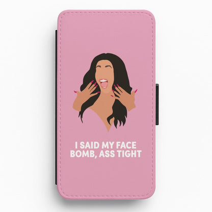 Cardi B - Ass Tight Flip / Wallet Phone Case
