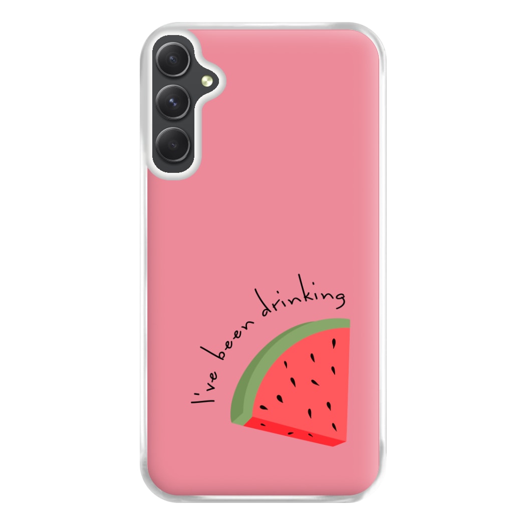 I've Been Drinkin Watermelon - Queen B Phone Case for Galaxy A34