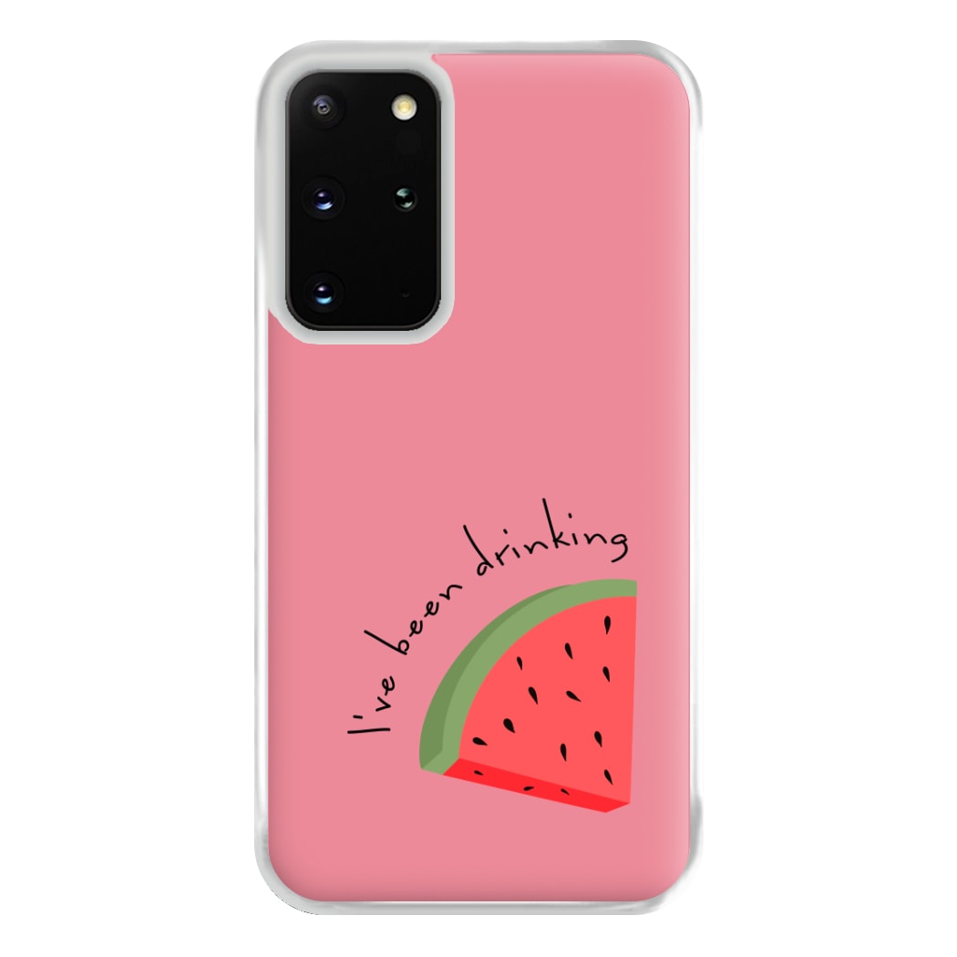 I've Been Drinkin Watermelon - Queen B Phone Case for Galaxy S20 Plus