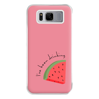 I've Been Drinkin Watermelon - Queen B Phone Case for Galaxy S8 Plus