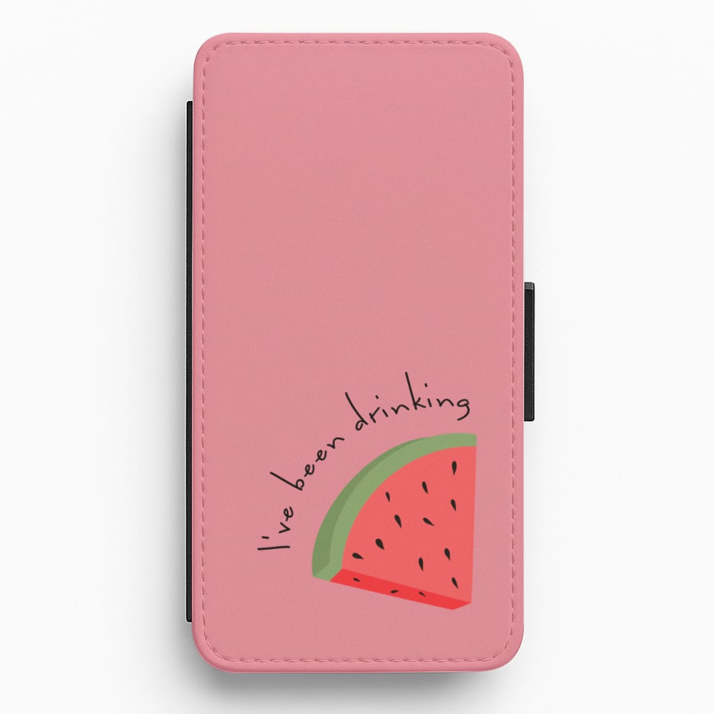 I've Been Drinkin Watermelon - Queen B Flip / Wallet Phone Case