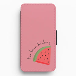 I've Been Drinkin Watermelon - Queen B Flip / Wallet Phone Case