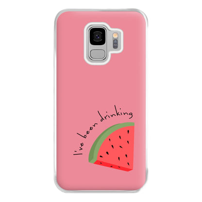 I've Been Drinkin Watermelon - Queen B Phone Case for Galaxy S9 Plus