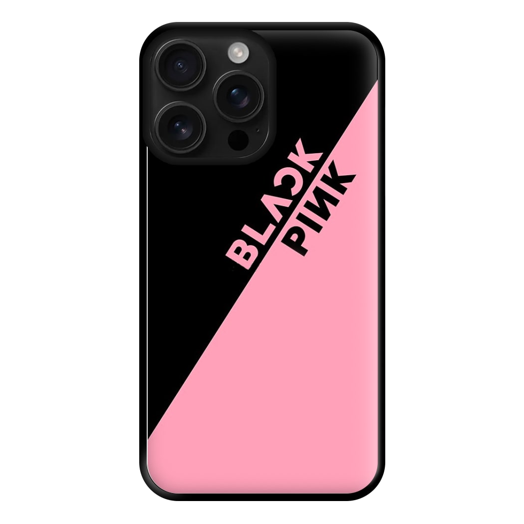 Diagonal Girl K-Pop Band Logo Phone Case