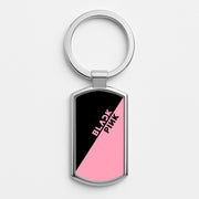 Diagonal Girl K-Pop Band Logo Luxury Keyring 1