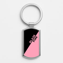 Diagonal Girl K-Pop Band Logo Luxury Keyring